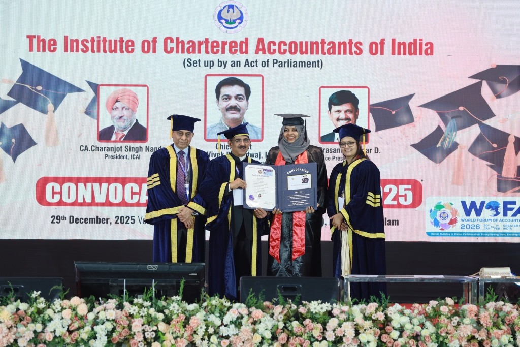 ICAI Convocation December 2025